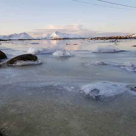 乡村民宿 Aurora Sea View With Wifi,sauna Vannareid