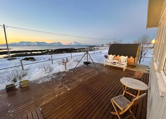 Aurora Sea-view With Wifi,sauna, Jaccuzi Kır Evi *