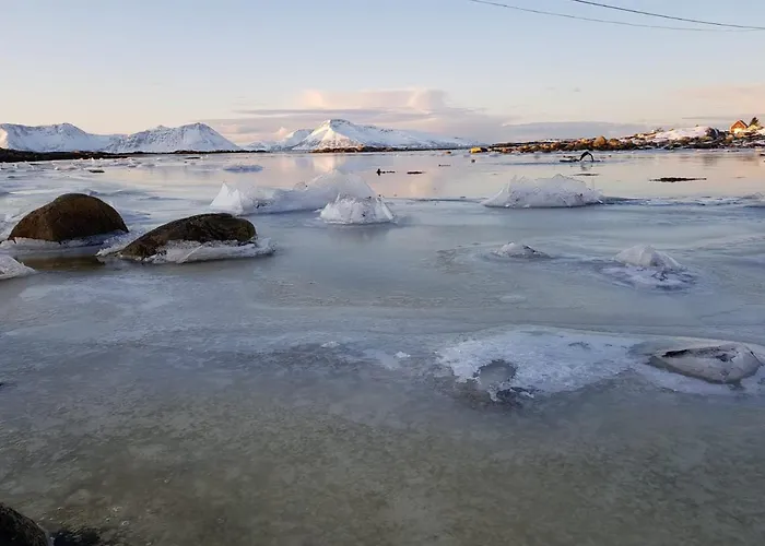 Gospodarstwo wiejskie Aurora Sea-view With Wifi,sauna, Jaccuzi Vannareid