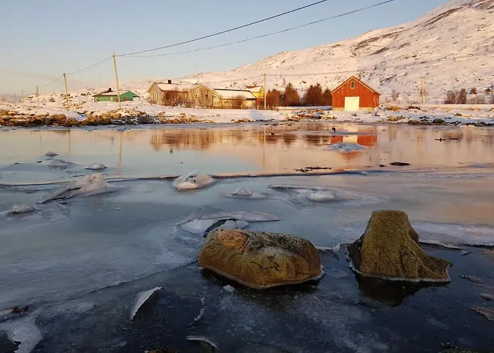 Gospodarstwo wiejskie Aurora Sea-view With Wifi,sauna, Jaccuzi Vannareid