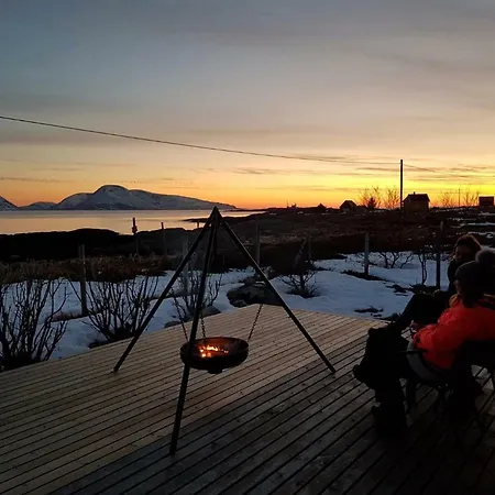 Aurora Sea-view With Wifi,sauna, Jaccuzi * Vannareid